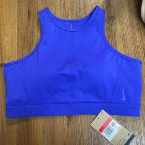 Nike high neck sports bra